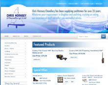 Latest Site Launch: Chris Hornsey Chandlery